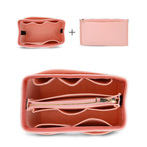 Multi Pocket Handbag Organizer Felt Purse Insert Bag fits Neverfull MM 3 Colors